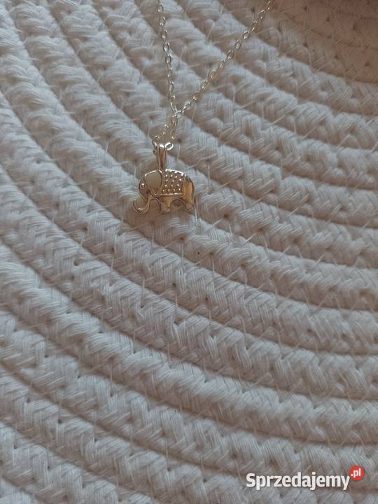 Słonik na szczęście słoń zawieszka do łańcuszka Dodatki Kraków