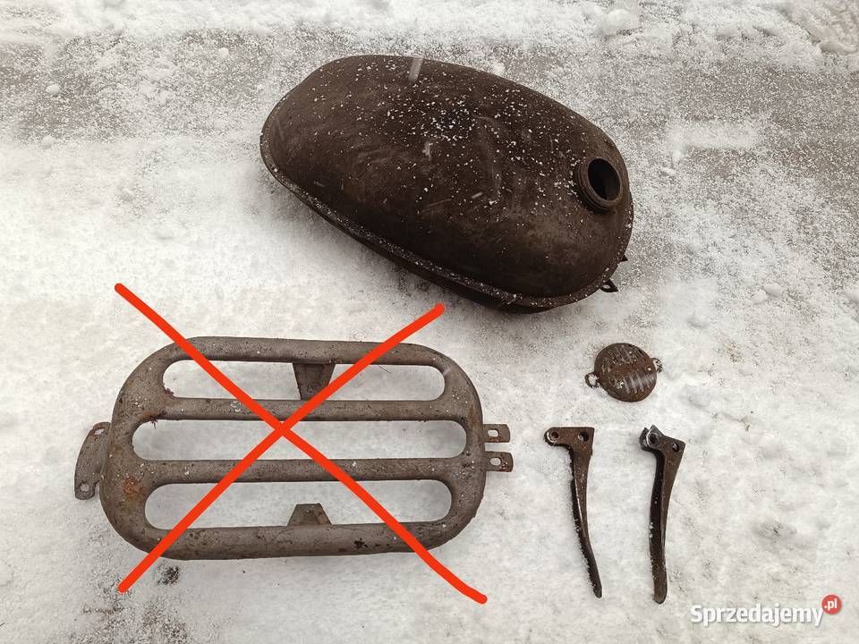 Komarpakiet części 2330 siodło bak boczki osłona Części i akcesoria motocyklowe sprzedam