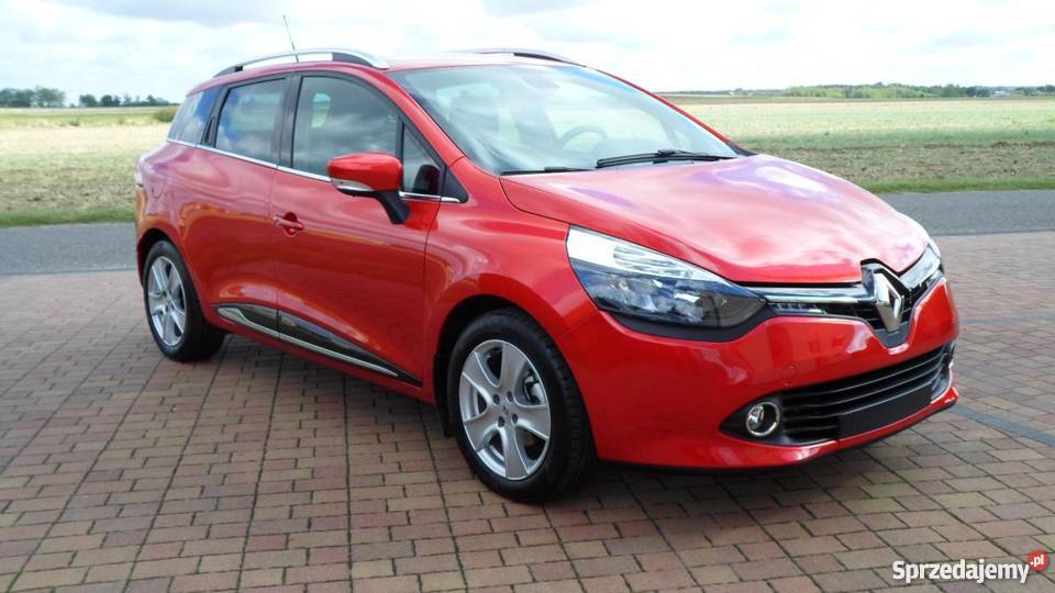 Renault Clio nieuszkodzony czerwony Witaszyczki