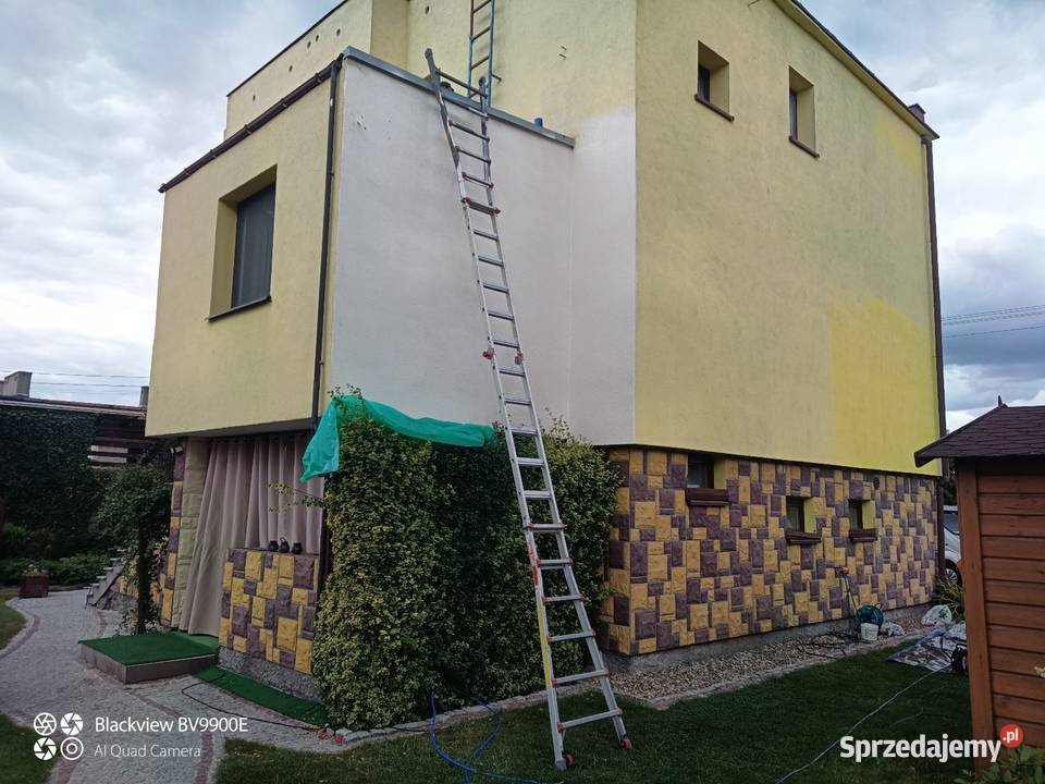 Mycie i malowanie elewacji budynków dachów Pozostałe Trzcianka usługi budowlane