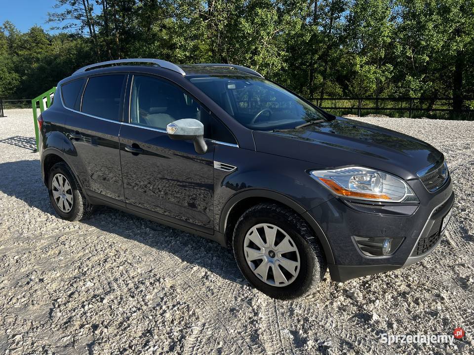 Ford Kuga Titanium 20 TDCI prod 2011 przebieg lakier metallic Paniówki