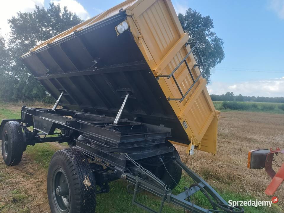 Przyczepa Wywrotka Welger DK 180 Wywrotka 18T Przyczepy rolnicze wielkopolskie Szczytniki sprzedam
