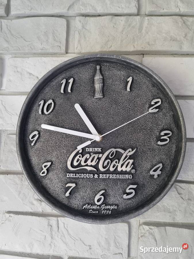 Zegar ścienny Coca Cola Made in USA Solnica