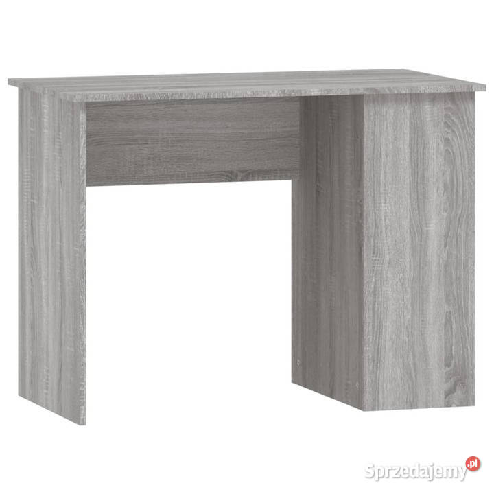Biurko szary dąb sonoma 100x55x75 materiał Pozostałe