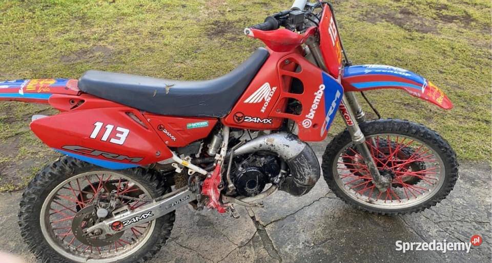 Sprzedam Honda CRM 125 2t Wąbrzeźno sprzedam