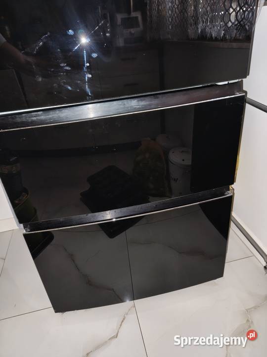 Lodówkozamrażarka haier szerokość 70 uszkodzona 56cm Lodówki i zamrażarki Starogard Gdański sprzedam