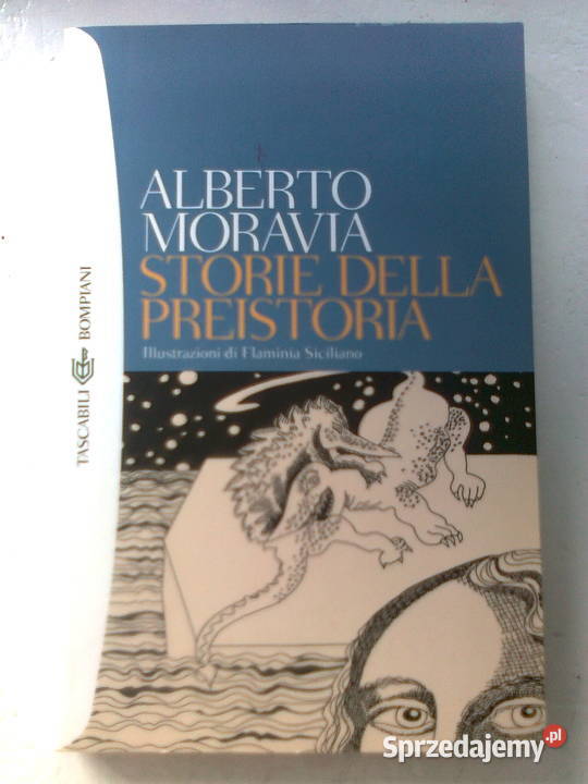 Alberto Moravia Storie della preistoria Książki do nauki języka obcego Warszawa