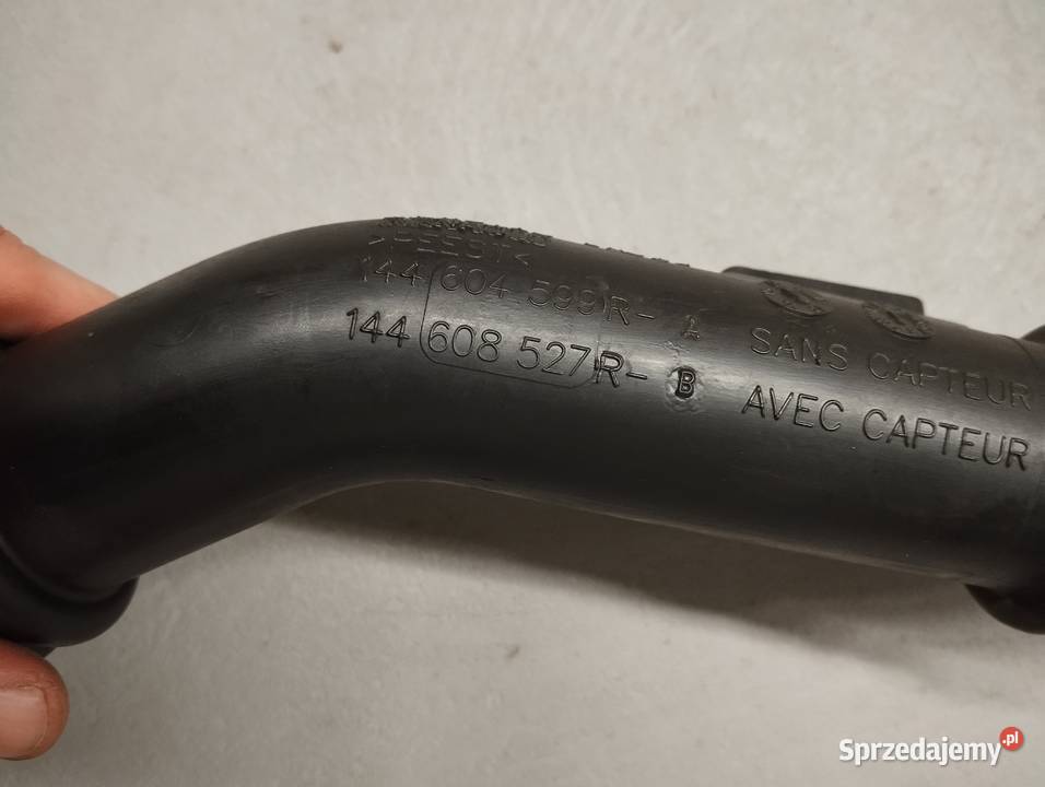 Rura przewód intercoolera Dacia Renault Rok produkcji 2014 Łask sprzedam