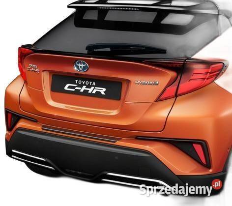 TOYOTA Chr Listwa ochronna nakladka zderzaka tyl dolnośląskie Kąty Wrocławskie