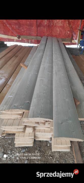 Deska elewacja obiciowa pół ball boazerią zewnętrzne Kraków