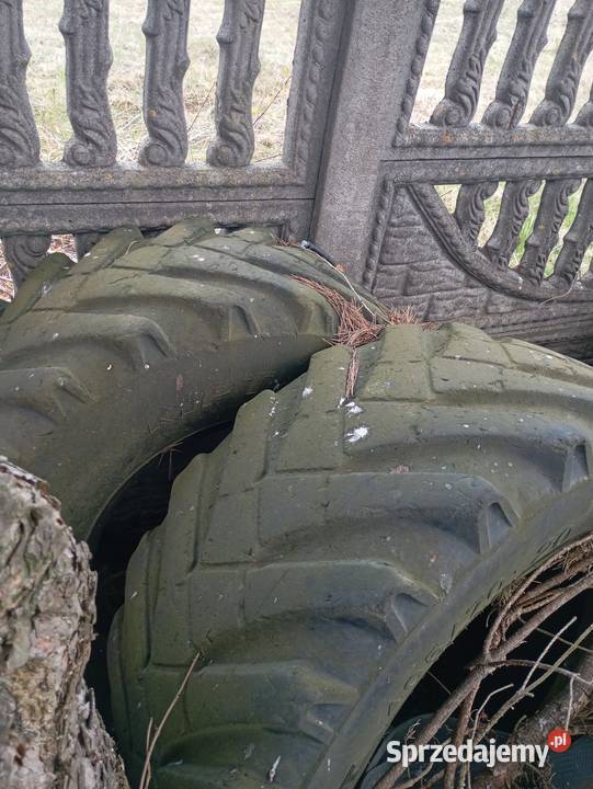 Opony 405 70 20 i 169 28 koparko ładowarka cat Pilica