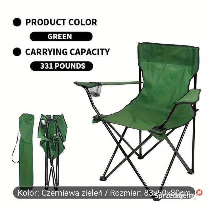 Krzesło kempingowe wędkarskie Ząbki sprzedam