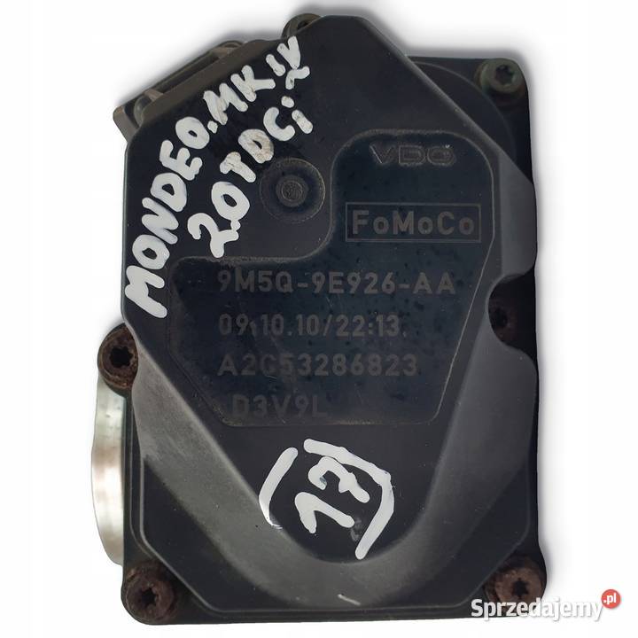 PRZEPUSTNICA Ford Mondeo IV 20 TDCI 9M5Q9E926AA Chełm sprzedam