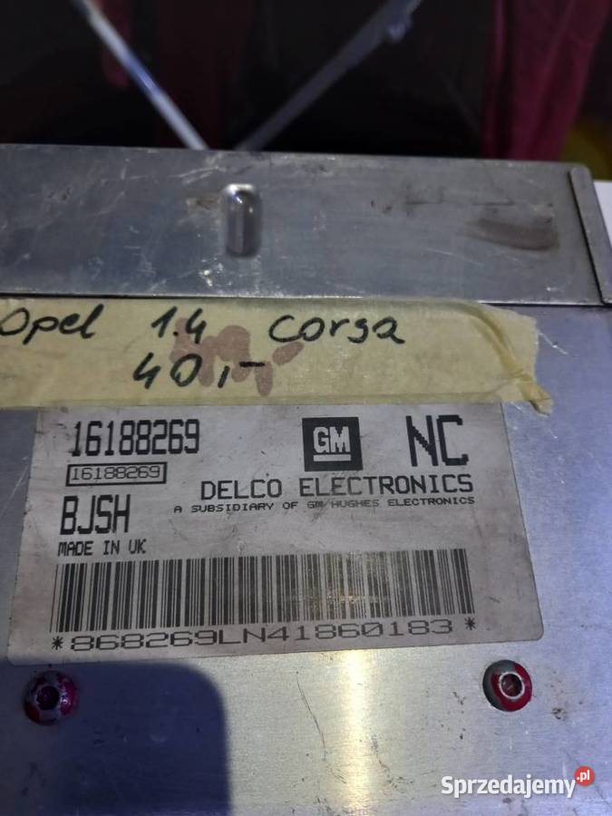 Komputer sterownik opel 14 16188269 Margonin