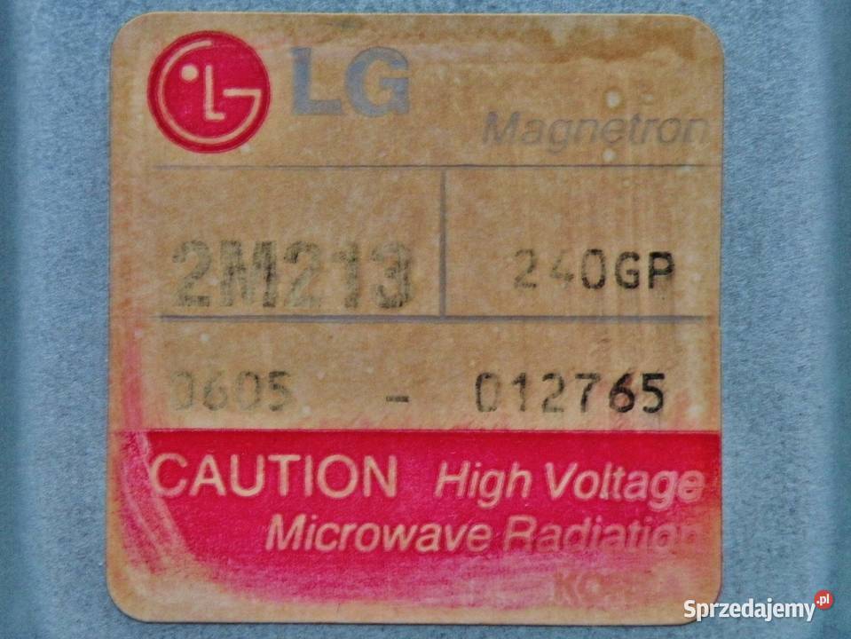 Magnetron LG 2M213 z mikrofalówki Whirlpool