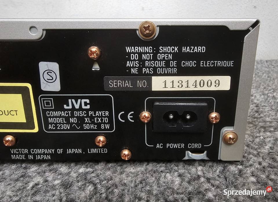 JVC XLEX70 Compact Disc Player 3 CD Kraków sprzedam