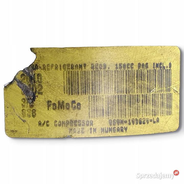 SPRĘŻARKA KLIMATYZACJI Ford S Galaxy MK2 20 Kompresory klimatyzacji