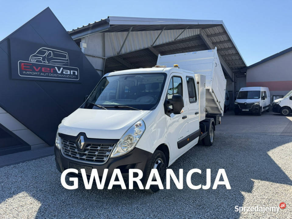 Renault Master Wywrotka Brygadówka 6osobowa doka ABS Warszawa