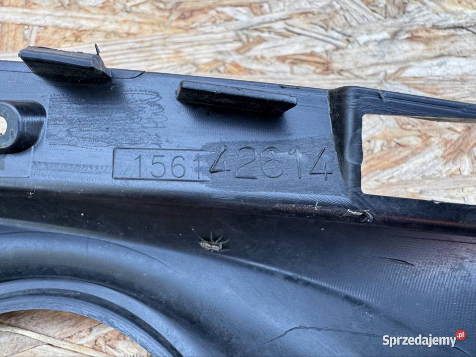 Dyfuzor spoiler dół zderzaka tył Alfa Romeo