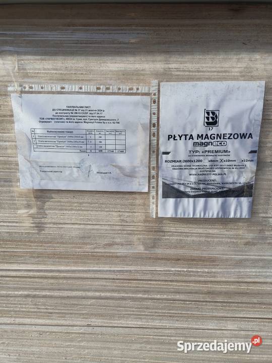 Płyty HYPOALERGICZNE magnezytowe MgO Rewolucja w pomorskie