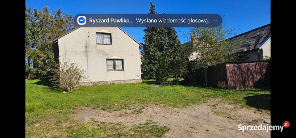 Sprzedam 2 domy działka 1200m Żarnowiec