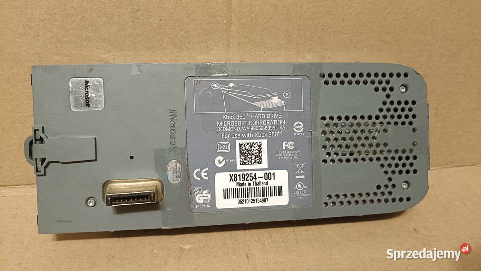 Dysk 60GB X Box 360 Dyski, napędy i nośniki Poznań