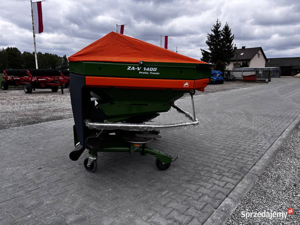 Rozsiewacz nawozów AMAZONE V 1400l Profis Tronic Płock