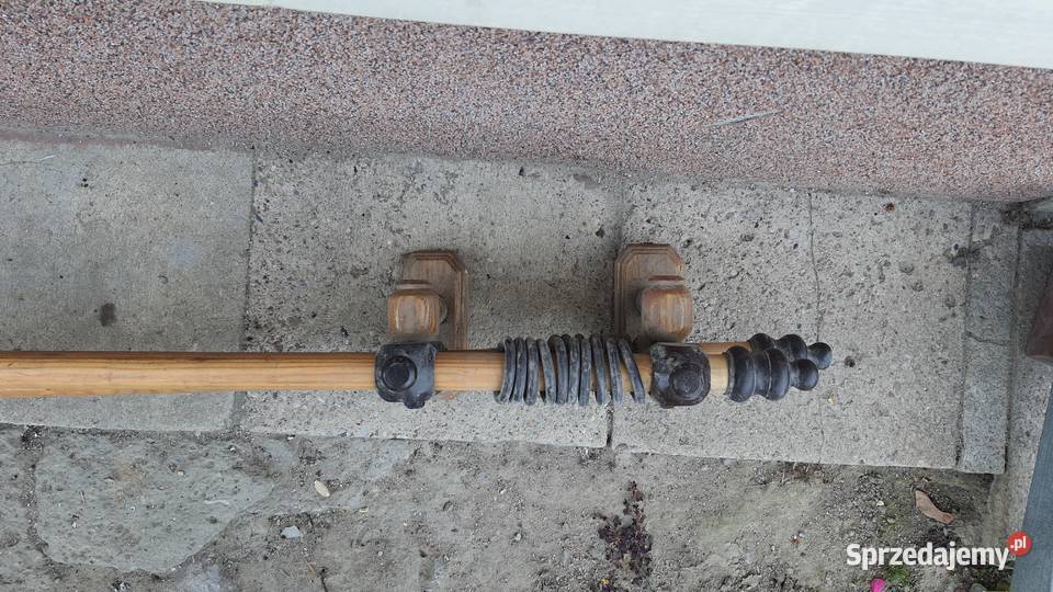 Karnisz drewniany sufitowy 340 karnisze 125 2 Karnisze Lublin