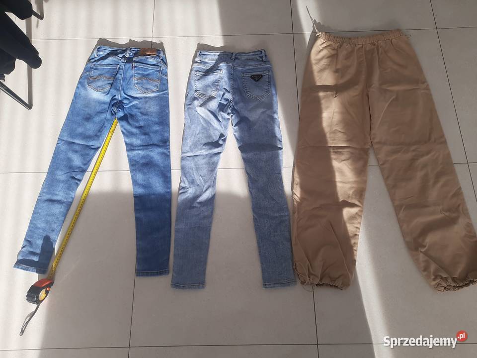 Spodnie damskie x3 buty x2 paski x 5 Całość 100 Rozmiar 38(M) opolskie Opole