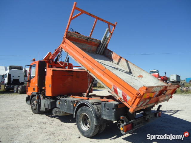 Iveco Eurocargo 100E17 wywrotka hds Fassi F30A21 wielkopolskie