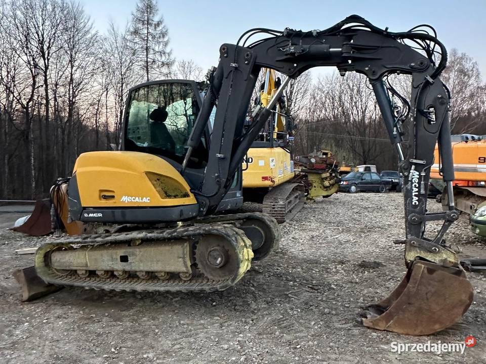Koparka Gąsienicowa MECALAC 8MCR 8 MCR Tymowa