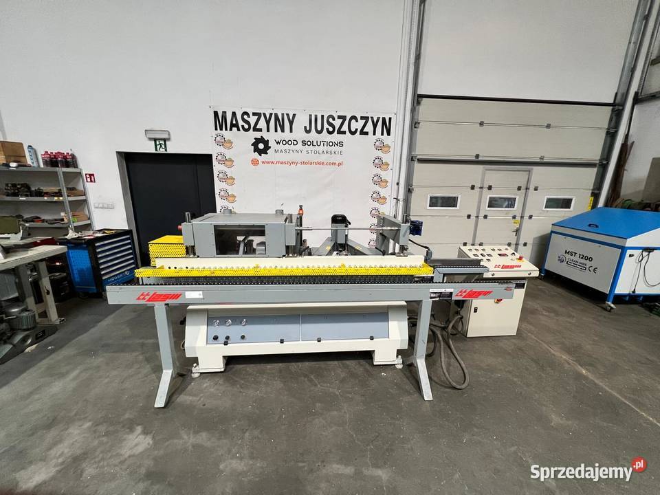 Szlifierka krawędziowa Volpato LS1 z fazownikami Juszczyn