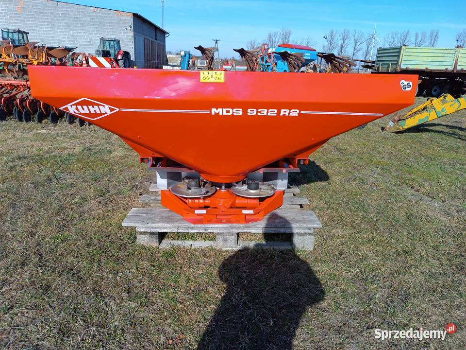 rozsiewacz nawozu Kuhn Rauch MDS 932 r2 Kuhn wielkopolskie Borzęciczki