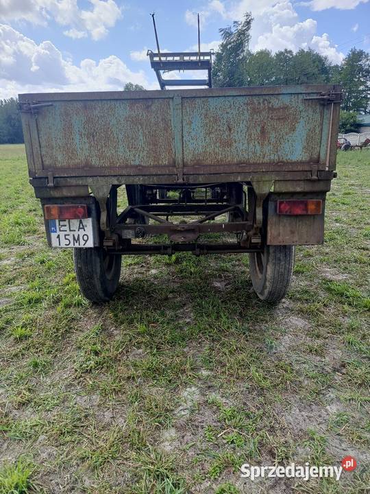 Przyczepa Autosan d44 d43 d45 d47 cała metalowa Przyczepy rolnicze sprzedam