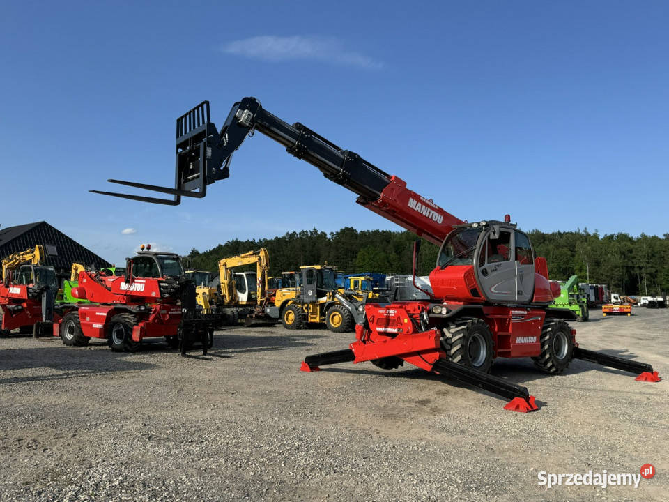 pozostałe Manitou MRT 2150 ROTO Ładowarka Motoryzacja Widełki