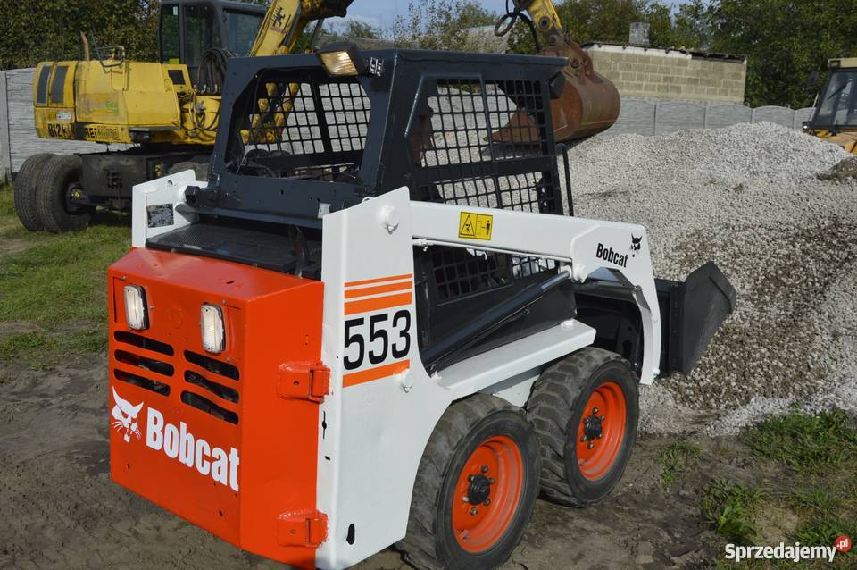 Mini Ładowarka miniładowarka BOBCAT 553 BRUTTO Złoczew