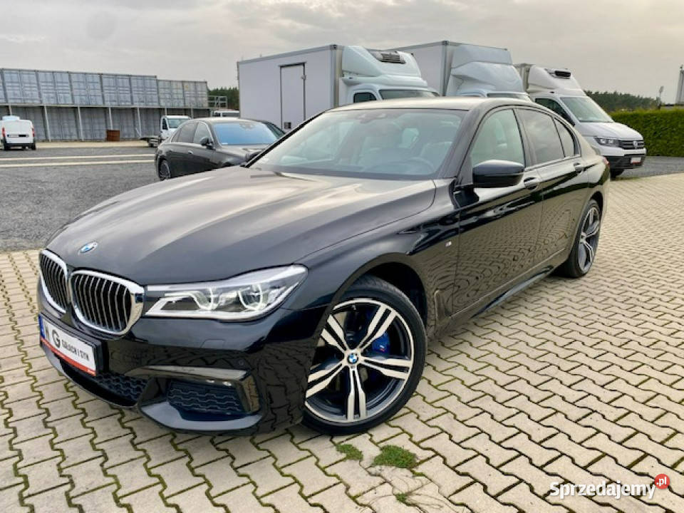 BMW 750 SALON XDrive VOLL 400 M PAKIET HEAD UP elektryczne lusterka Leszno