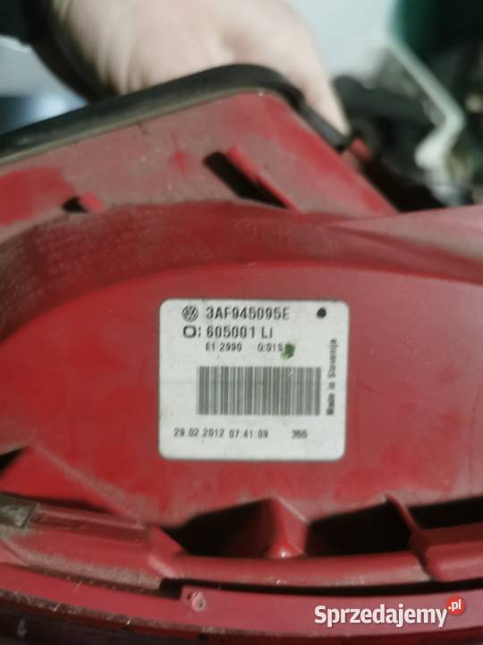 Lampa tylna Vw Passat B7 zachodniopomorskie Złocieniec