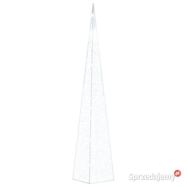 vidaXL Stożek dekoracyjny akrylowy zimne białe Warszawa
