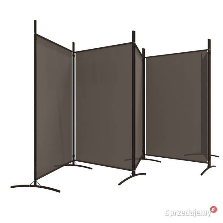 Parawan 5panelowy antracytowy 433x180 tkanina Pozostałe Warszawa sprzedam
