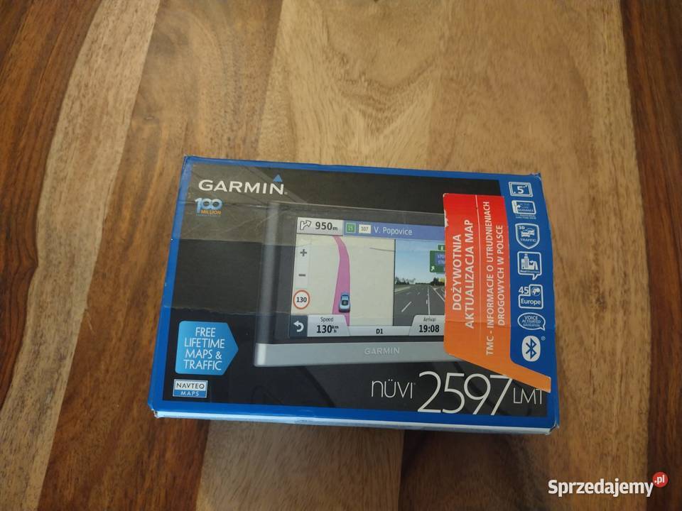 Nawigacja Garmin nvi 2597 LMT kompletna kujawsko-pomorskie