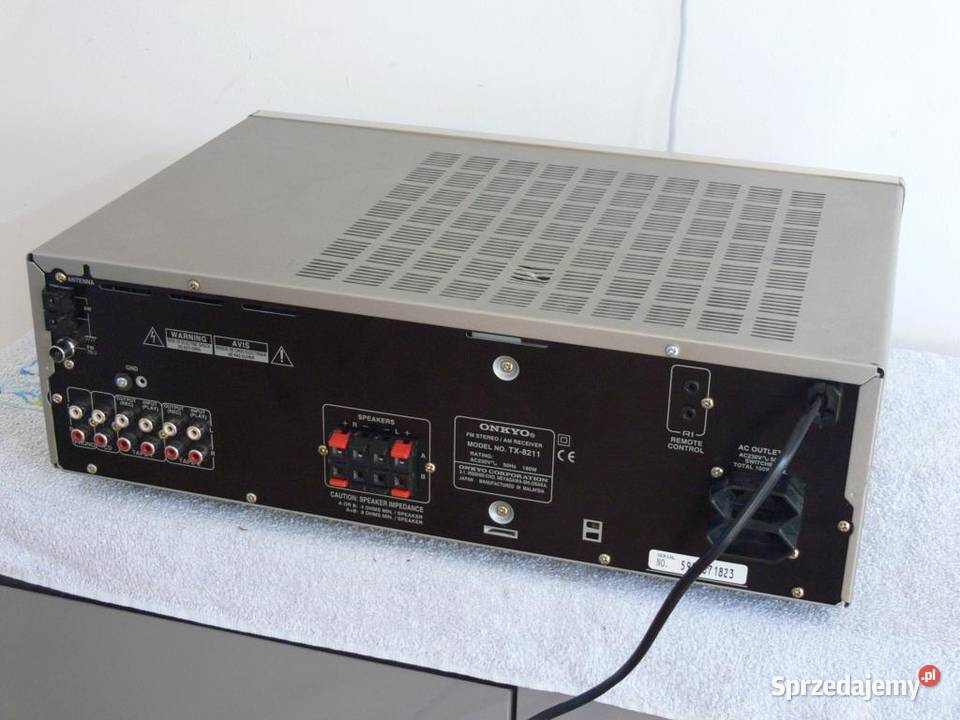 Amplituner Onkyo TX8211 RDS mocny i sprawny podkarpackie