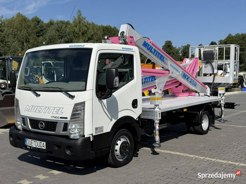Nissan Cabstar Podnośnik Koszowy Zwyżka Multitel Widełki sprzedam