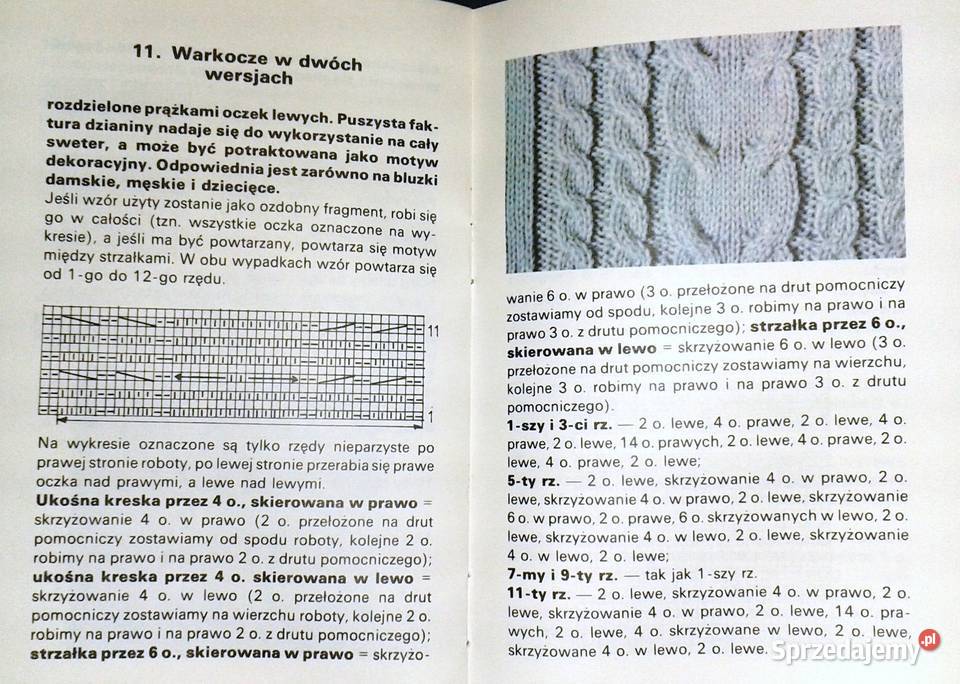 Wzory na drutach Lucyna Mrozowska sprzedam