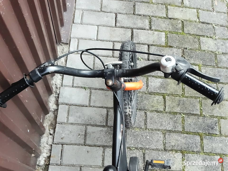Rower dziecięcy XT 16 czarnopomarańczowy do Biłgoraj sprzedam