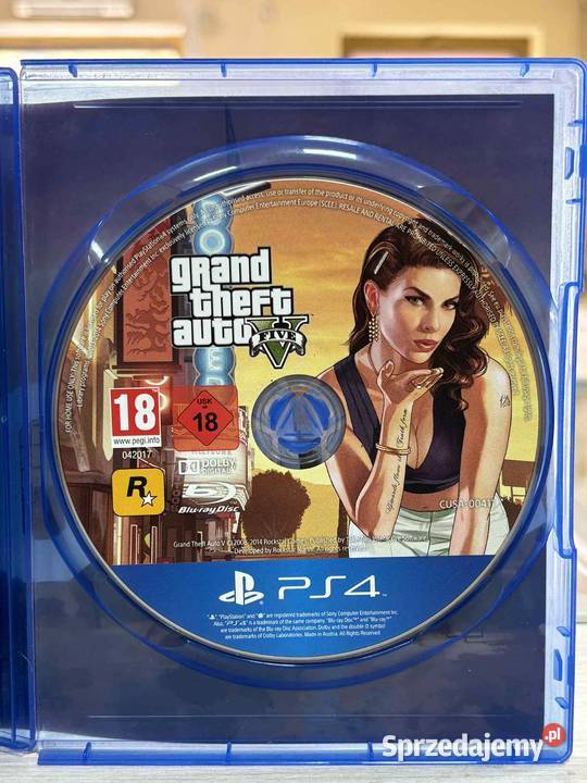 4 Grand Theft Auto 5 warmińsko-mazurskie Elbląg sprzedam