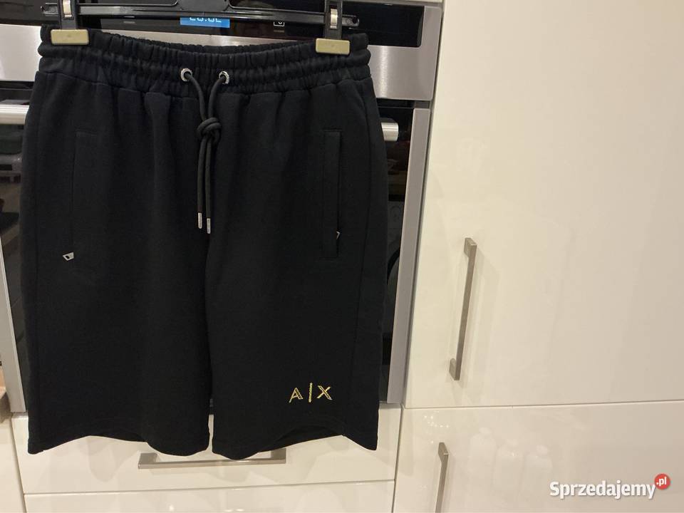 Szort Czarne Męskie Armani Exchange M Nowe Armani Nowa Sól