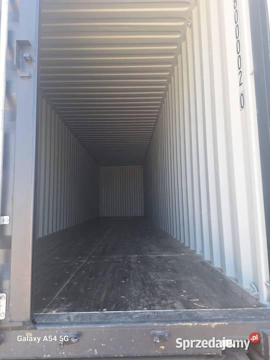 Kontener magazynowy morski 2025r 40HC RAL7016 mazowieckie