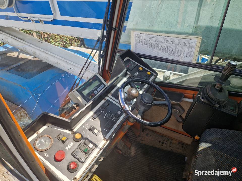 Dzwig budowlany zuraw PH Omega S35 30ton dozór dolnośląskie Zgorzelec