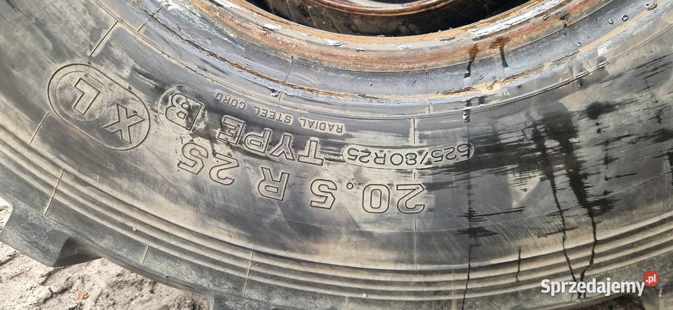205r25 52580r25 Michelin XL 60 bieżnik Bez Opony rolnicze Nowe Miasto Lubawskie